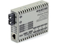Black Box LMC100A-SC-R3 Fast Ethernet (100-Mbps) Media Converter - 10/100-Mbps Copper to 100-Mbps Multimode Fiber, 1300nm, 2km, SC