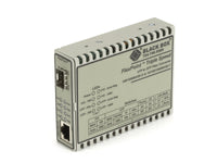 Black Box LMC1017A-SFP Gigabit Ethernet (1000-Mbps) Media Converter - 10/100/1000-Mbps Copper to 100/1000-Mbps Fiber SFP