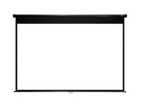 Elite Screens M120UWV2 high quality pull down screen - MaxWhite - Black - Diagonal: 120in; Viewing Size: 72in x 96in