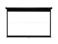 Elite Screens M120V Manual B 120IN Diag. 4:3, Manual Pull Down Projector Screen 4K 8K Ultra HDR 3D Ready , 2-YEAR WARRANTY
