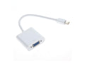 Axiom MDPMVGAF-AX Mini DisplayPort to VGA Adapter, White