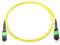 Axiom MPOFFSM50M-AX MPO-MPO OS2 F/F Fiber Cable 50m, Yellow