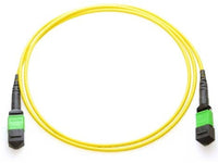 Axiom MPOFFSM50M-AX MPO-MPO OS2 F/F Fiber Cable 50m, Yellow