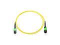 Axiom MPOFFSM6M-AX MPO-MPO OS2 F/F Fiber Cable 6m, Yellow