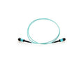 Axiom MPOFMOM425M-AX MPO-MPO OM4 F/M Fiber Cable 25m, Aqua