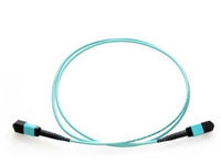 Axiom MPOMMOM450M-AX MPO-MPO OM4 M/M Fiber Cable 50m, Aqua