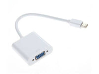 Axiom R7X-00018-AX Mini DisplayPort to VGA Adapter, White