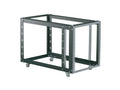 Black Box RMT625A Flex Depth Rack - 12U, 4-Post, 21-in. x 36-in. D, M6 Square Holes, 360-lb. Capacity