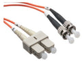 Axiom SCSTMD6O-5M-AX SC/ST OM1 Fiber Cable 5m, Orange
