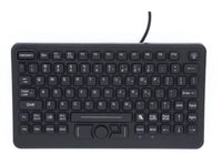 iKey SL-86-911-FSR-PS2 Industrial Keyboard with Emergency Key - 12 Function Keys - 86-Key Functionality