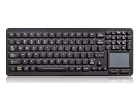 iKey SLK-97-TP-USB-BLK sealed, backlit keyboard, with touchpad