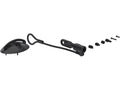 SpacePole SPCS201 High carbon 7x7 straight steel cable with advance rotating disc-locking mechanism. Die cast housing resists attacks.