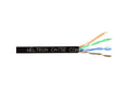Weltron T2404L5EPA-BK 1000FT BLACK CAT5E STRANDED UTP CABLE