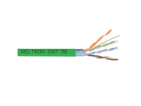 Weltron T2404L5EPSH-GN 1000FT GREEN CAT5E 350MHZ SOLID FTP CABL