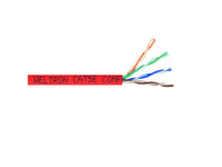 Weltron T2404L5E-RD 1000FT RED CAT5E 350MHZ SOLID UTP CMR