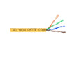 Weltron T2404L5E-YL 1000FT YELLOW CAT5E 350MHZ SOLID UTP CMR