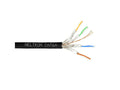 Weltron T2404L6A-PASH-BK CAT6A STRANDED SHIELDED CABLE BLACK