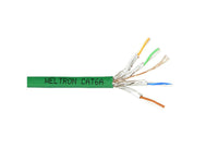 Weltron T2404L6A-PASH-GN CAT6A STRANDED SHIELDED CABLE GREEN