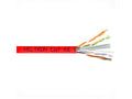 Weltron T2404L6P-RD 1000FT RED PLENUM CAT6 SOLID CABLE550MHZ