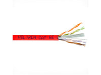 Weltron T2404L6P-RD 1000FT RED PLENUM CAT6 SOLID CABLE550MHZ