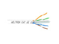 Weltron T2404L6-WH 1000FT WHITE CAT6 SOLID CABLE UTP CMR
