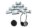 HamiltonBuhl HYGENXWR25BK EAR Covers Black SM 12 Boxes