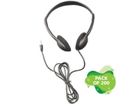 HamiltonBuhl PER/200 Economical Headphones, 200 PK