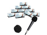HamiltonBuhl X19MMPBKC MIC Covers 12 Boxes of 100 BLK