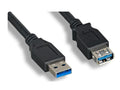 Axiom USB3AMF06-AX USB 3.0-A to USB-A M/F Cable 6ft