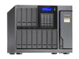 QNAP TS-1677X-1200-4G-US 12 (+4) Bay High-Capacity 10GbE iSCSI NAS, AMD Ryzen 3 1200 4-core 3.1GHz, 4GB RAM, SATA6G, 4 x 1GbE, 2 x 10GbE