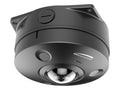 Speco Technologies O6MDP2 6MP 360 Degree Outdoor Dome, 1.3mm lens, IR, Black Housing