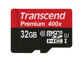 Transcend TS32GUSDU1 32GB microSD w/ adapter U1