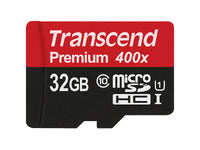 Transcend TS32GUSDU1 32GB microSD w/ adapter U1