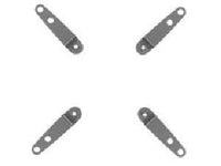 Amer AMRV100A VESA 100 X 100 TO VESA 200 X 200 / 200 X 100 ADAPTER - Compatible with any mounting device with VESA 100 1