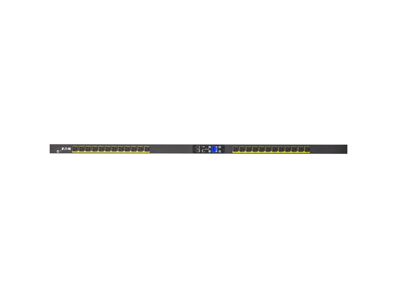 Eaton EMI100-10 Metered Input rack PDU, 0U, 5-15P input, 1.44 kW max, 120V, 12A, 10 ft cord, Single-phase, Outlets: (24) 5-15R - NEMA 5-15P - 24 x NEMA 5-15R