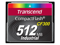 Transcend TS512MCF300 512MB, CF Card, SLC