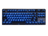 TG3 KBA-CBL87P-BLU-DPU-L1 Deck Gaming Francium Pro Keyboard. 87 Key with Blue LED and Red MX Key-switch