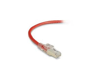 Black Box C6PC70S-RD-4 GIG3 CAT6 Shield Patch CBL Red 4FT