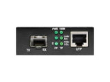 Black Box LHC210A Fast Ethernet (100-Mbps) Media Converter - 10/100-Mbps Copper to 100-Mbps Fiber SFP