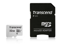 Transcend TS32GUSD300S-A 32GB microSD w/ adapter UHS-I U1/A1