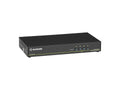 Black Box SS4P-SH-DP-UCAC KVM Switch, NIAP 3.0 Certified - 4-Port, Single-Monitor, DisplayPort 4K30, USB, Audio, CAC