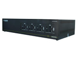 Black Box SS8P-DVI-8X4-UCAC Secure KVM Matrix Switch, NIAP 3.0 Certified-4 Users x 8 Sources, DVI-I, USB, Audio, CAC, GSA, TAA if outside tape not broken