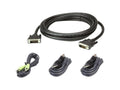 ATEN 2L7D03UDX4 10FT Single Display Dvi-d Secure KVM