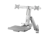 Amer AMR2AWS Dual Combo Workstation Wall Mount