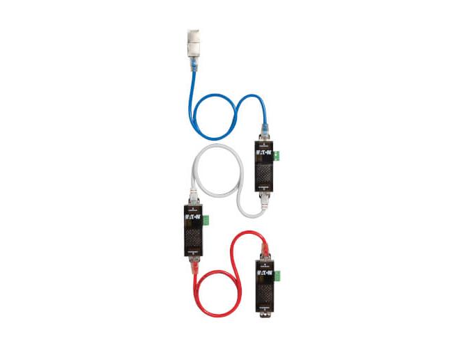 Eaton EMPDT1H1C2 Environmental Monitoring Probe (EMP) Gen 2 for Temperature and Humidity Conditions - 1.5" Width x 1.2" Height x 2.3" Length - 1 - Translucent