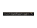 Vertiv 12851 Basic, Surge, 20A, 120V, Horizontal/Vertical, (8) NEMA 5-20R, breakered, 10 ft power cord with L5-20P, Black Powder Coat