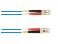 Black Box FOLZH50-LCLC-BL-3 50 MM FO Patch Cable Duplx, Lszh, Blue, Lclc, 3 Feet (1M)/NON-RETURNABL