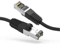 Axiom C6MBSFTPK1-AX 1FT CAT6 Shielded Cable (black)