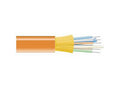 Weltron FIB-MM012DSR 12 Strand 62.5/125 Muli-mode OFNR Fiber Optic Cable 1000ft - Orange Jacket Riser Rated Distribution Fiber