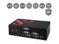 SIIG CE-DV0111-S1 2P DVI Dual-Link KVM with USB 3.0 - TAA (CE-DV0111-S1)